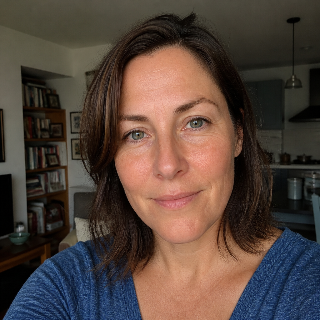 AI-generated fictional portrait