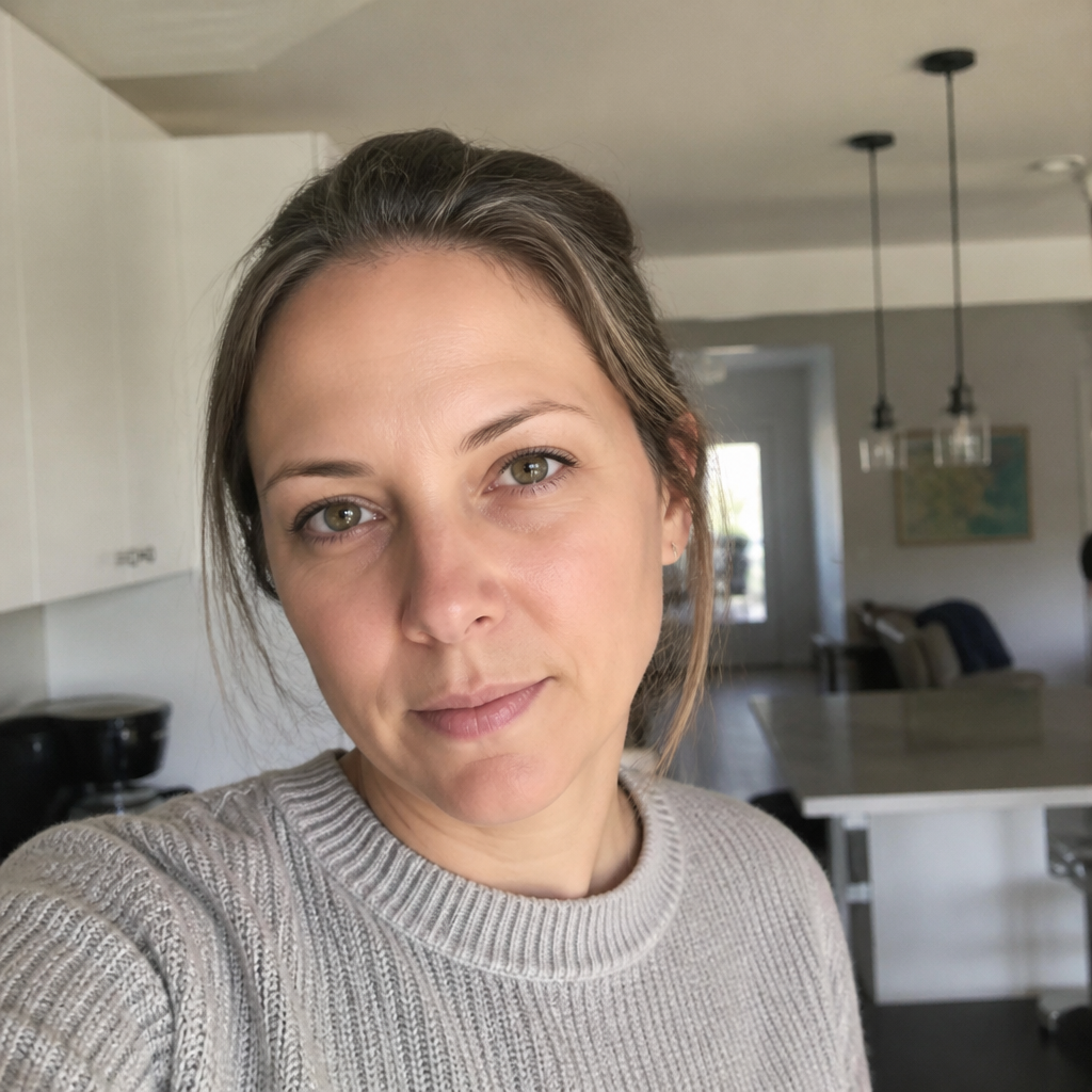 AI-generated fictional portrait